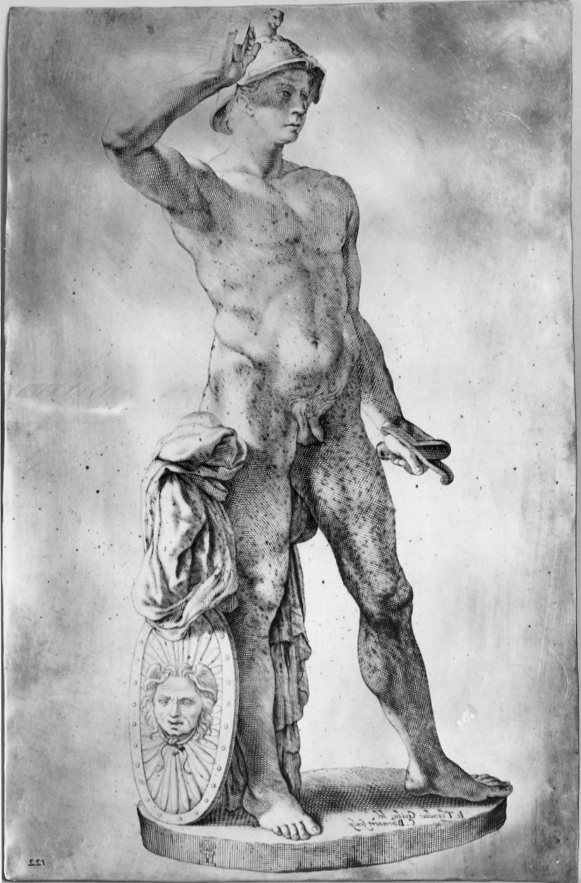 Marte (matrice, serie) di Bloemaert Cornelis il Giovane, Guidi Giovanni Citosibio (sec. XVII)