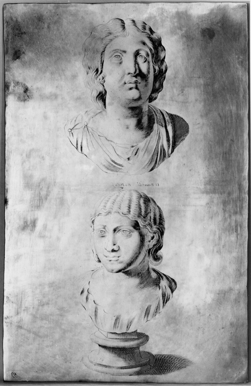 busti femminili (matrice, serie) di Van Persyn Reinier, Perrier Francois (sec. XVII)