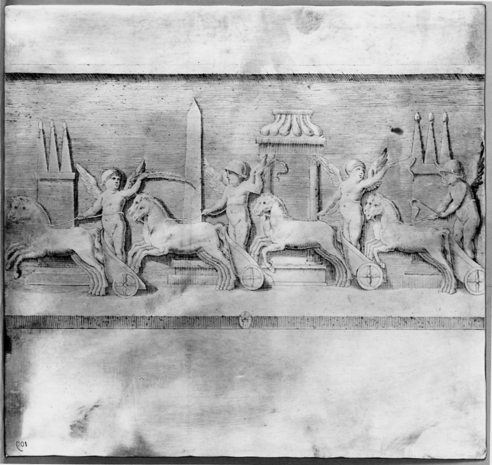 putti (matrice, serie) di Regnard Valerien, De Pape Josse (sec. XVII)