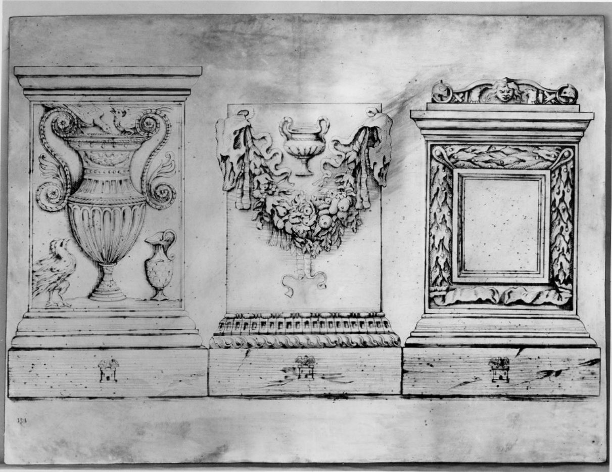 cippi (matrice, serie) di De Bailliu Peter, Podestà Giovanni Andrea (sec. XVII)