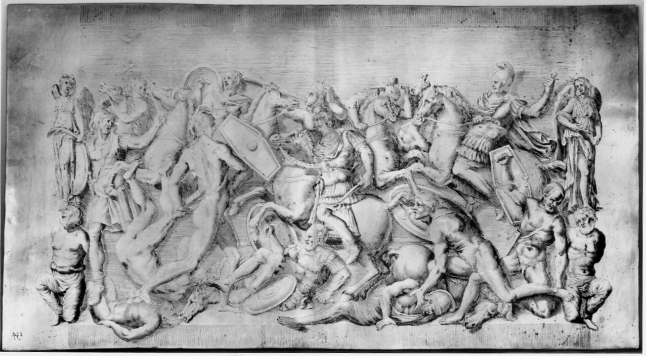 battaglia (matrice, serie) di Regnard Valerien (sec. XVII)