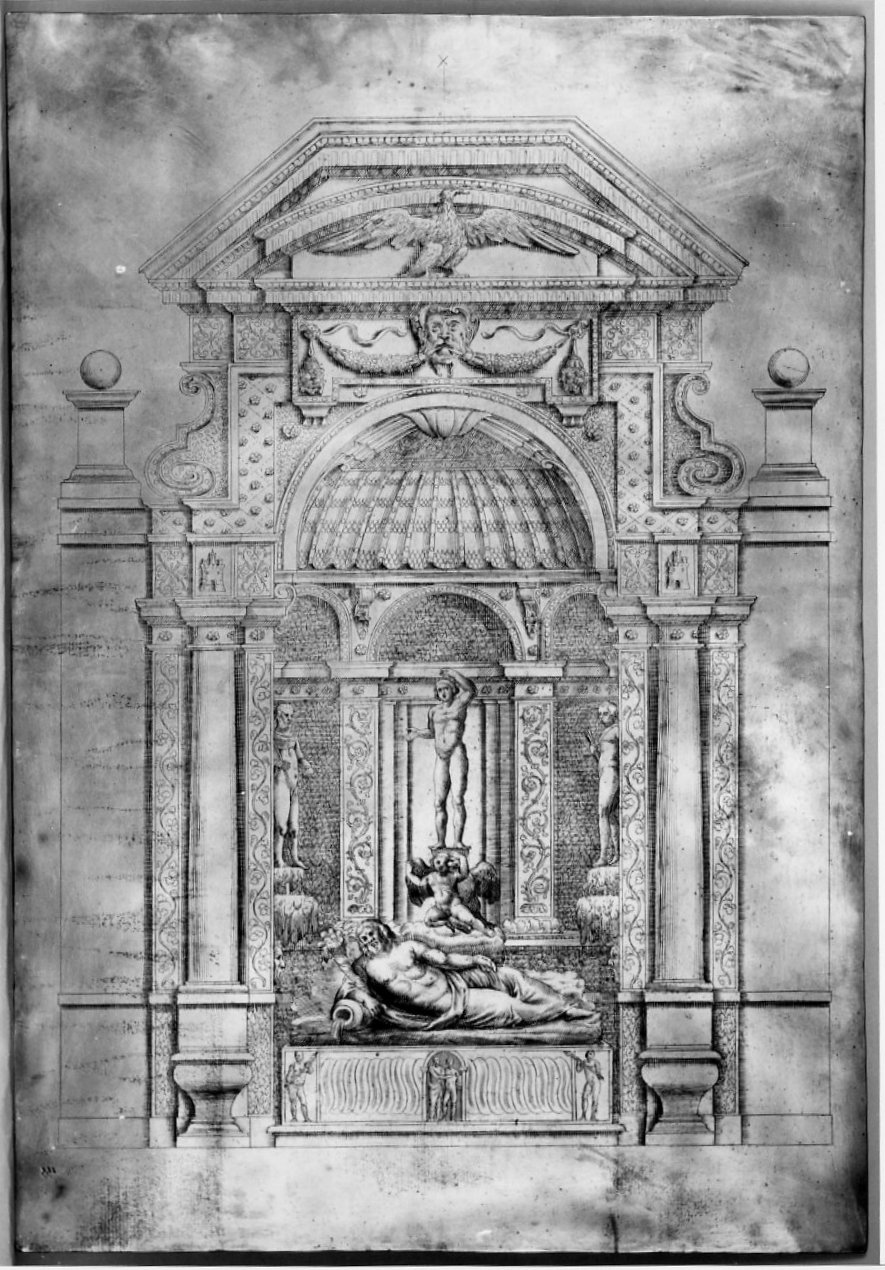 Ninfeo (matrice, serie) di Regnard Valerien (sec. XVII)