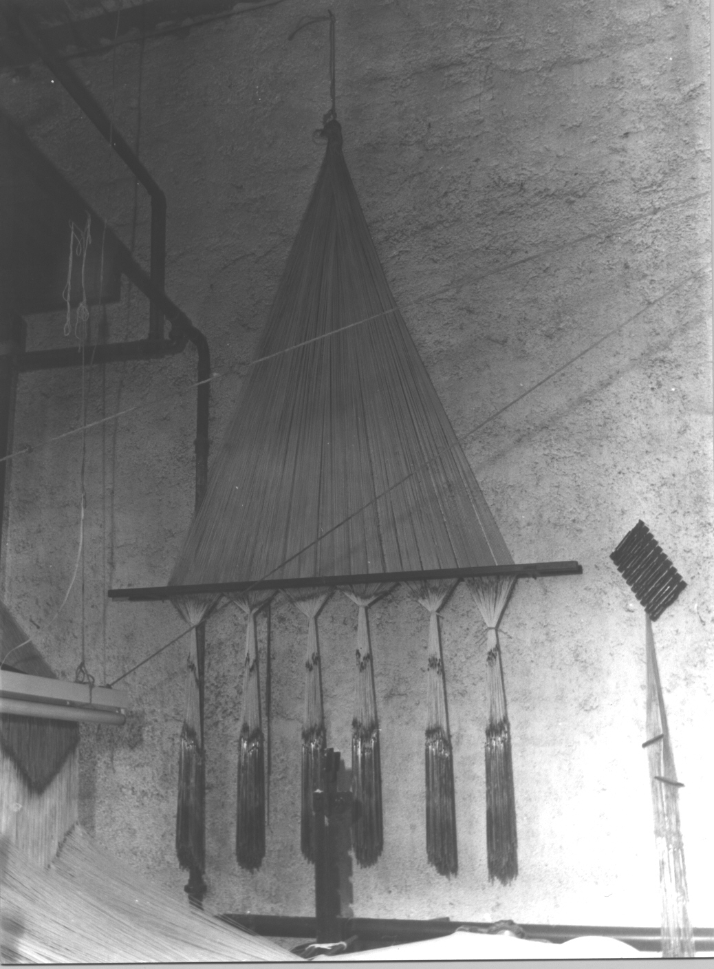 arcata della macchina Jacquard - produzione locale (secc. XIX/ XX)