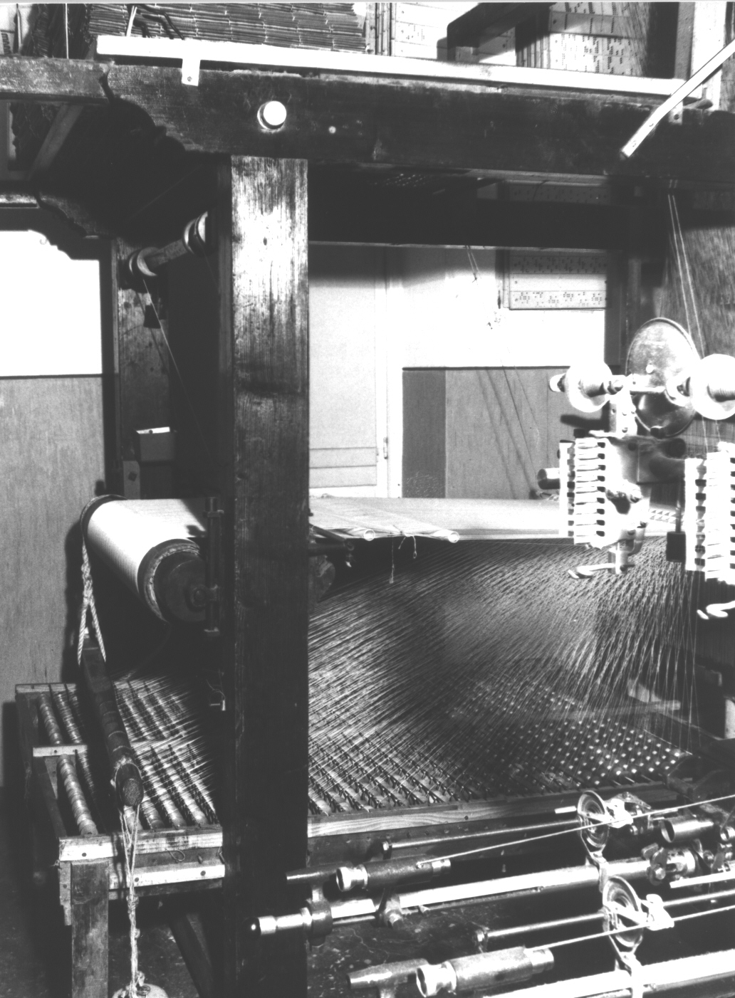 telaio a mano - produzione italiana (sec. XVIII)