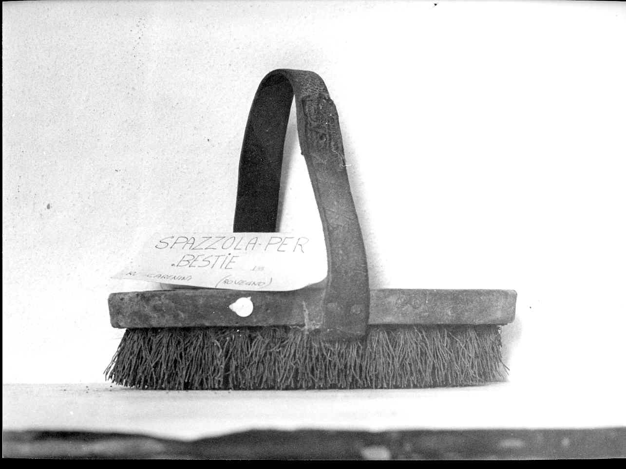 spazzola, utensili - bottega ligure (sec. XIX inizio)