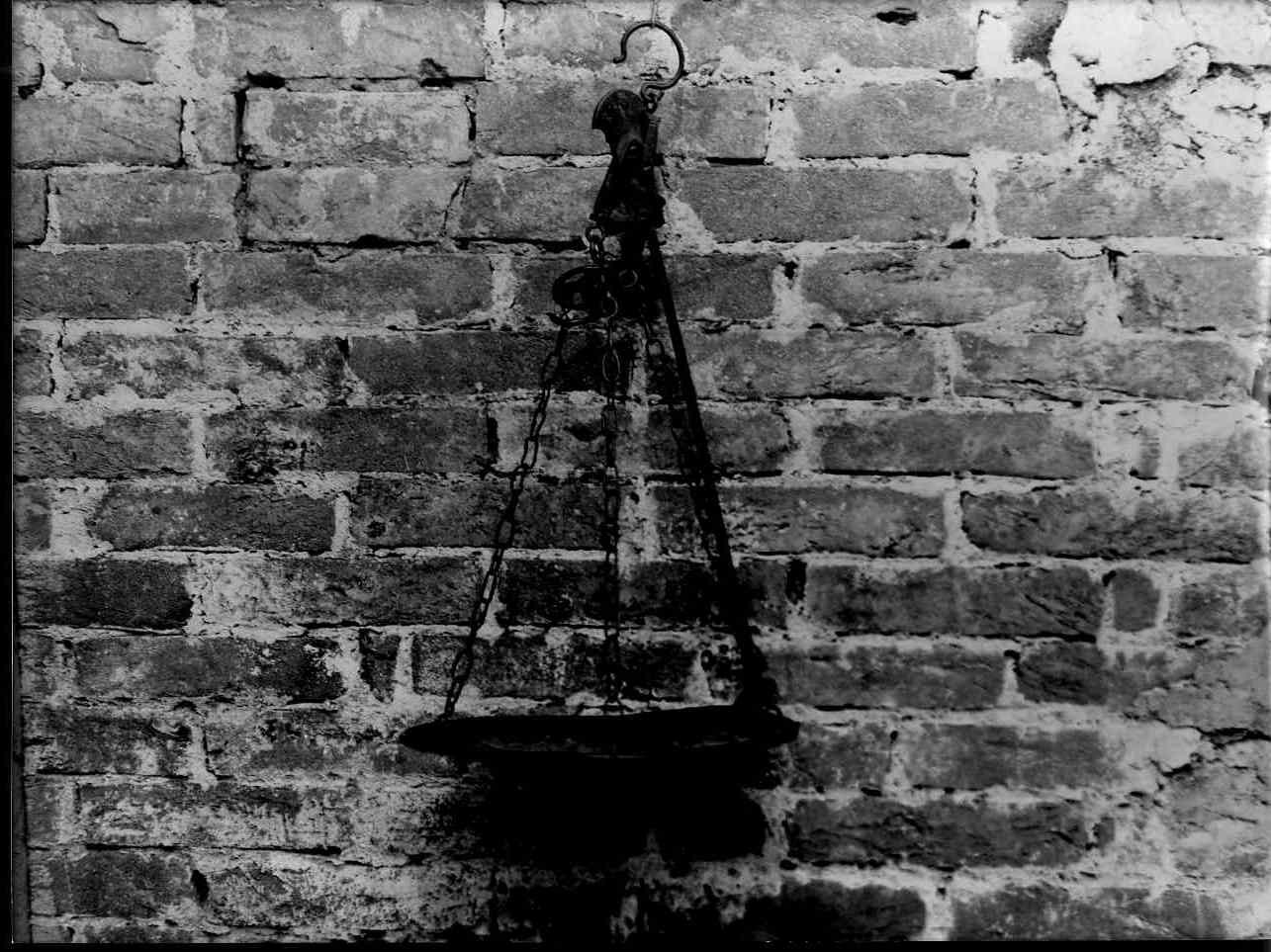 stadera, attrezzi - bottega spezzina (sec. XIX)