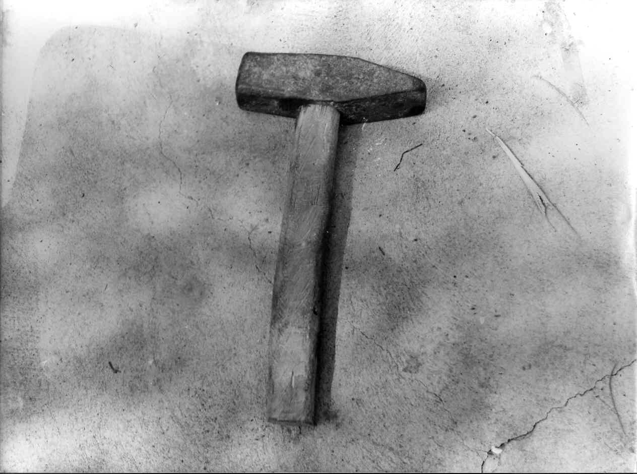 martello, attrezzi - bottega spezzina (sec. XIX)