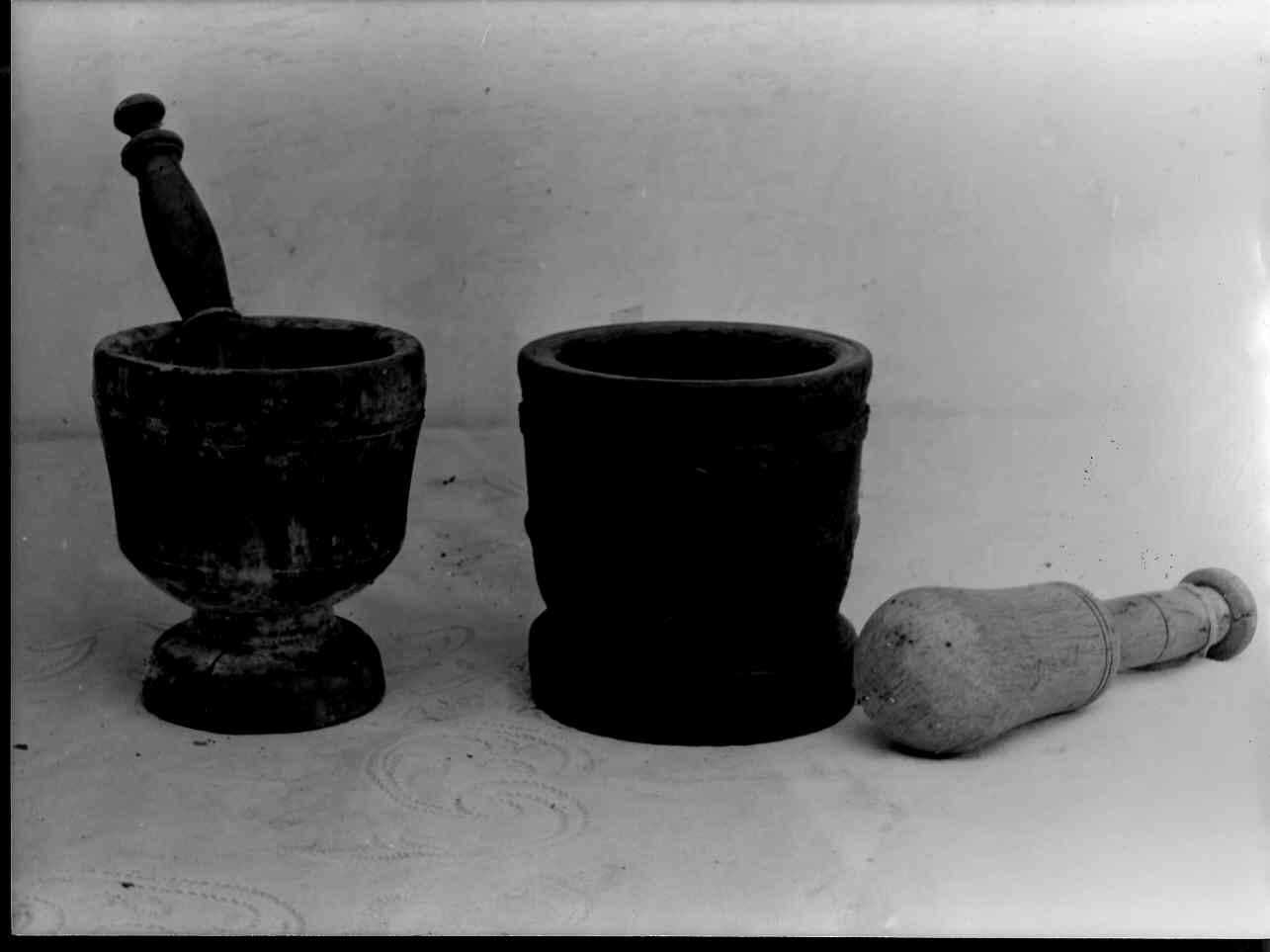 mortaio, utensili - bottega ligure (sec. XIX)