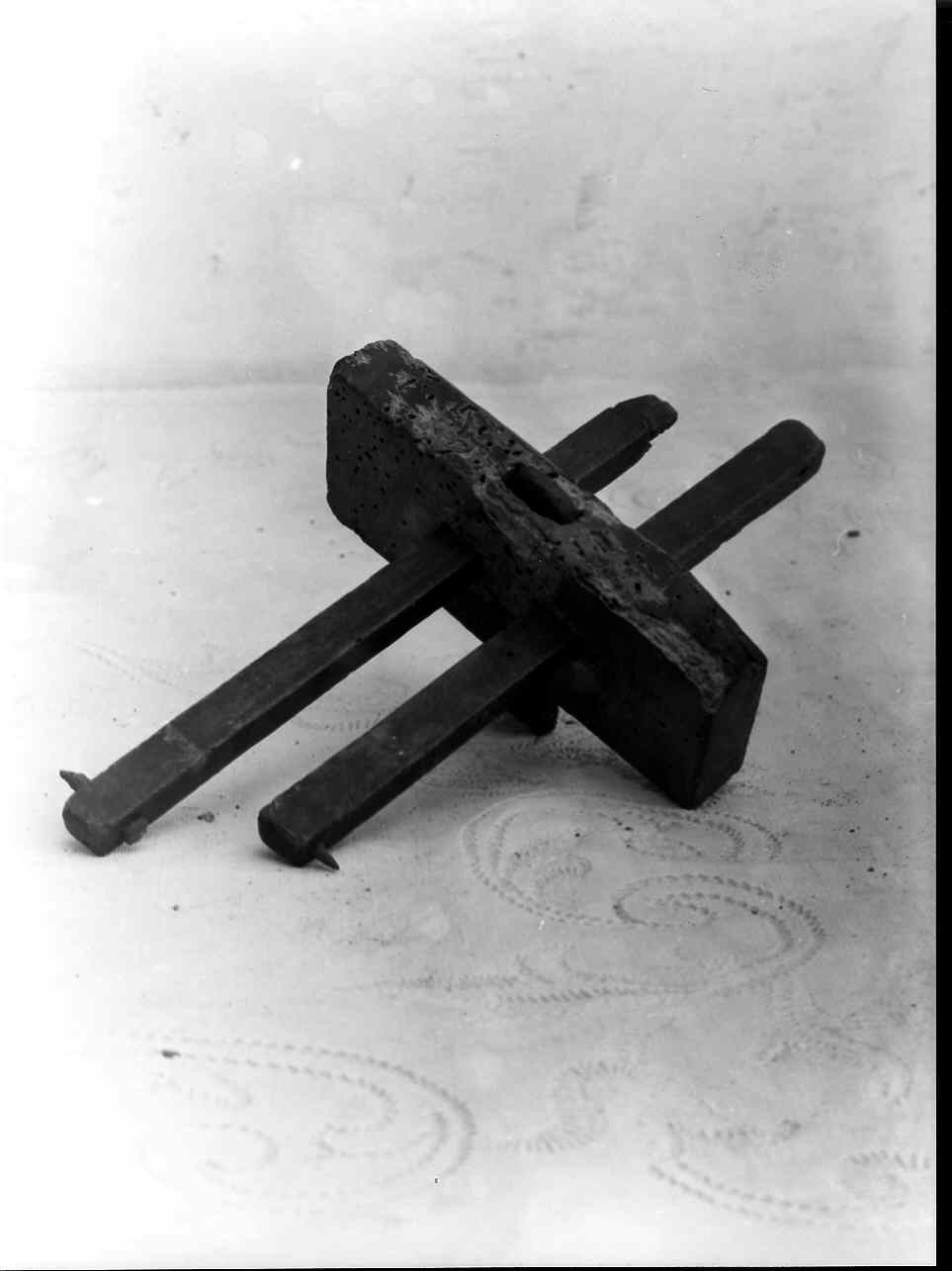 graffietto, attrezzi - bottega ligure (sec. XX)