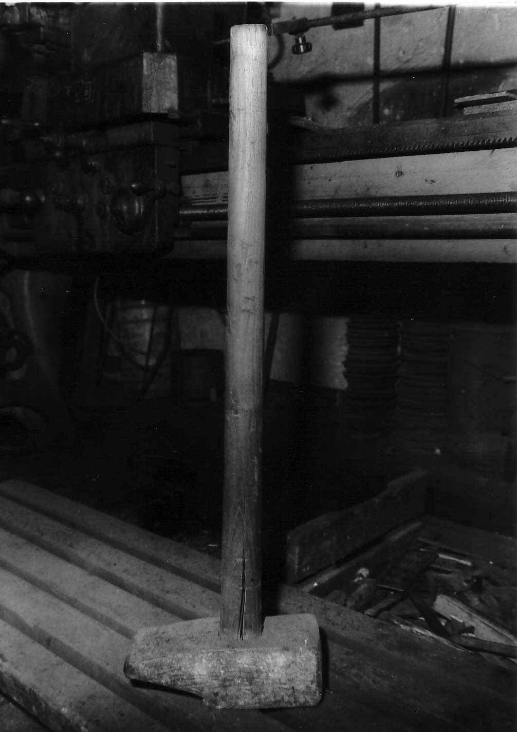 mazza - produzione (sec. XIX)