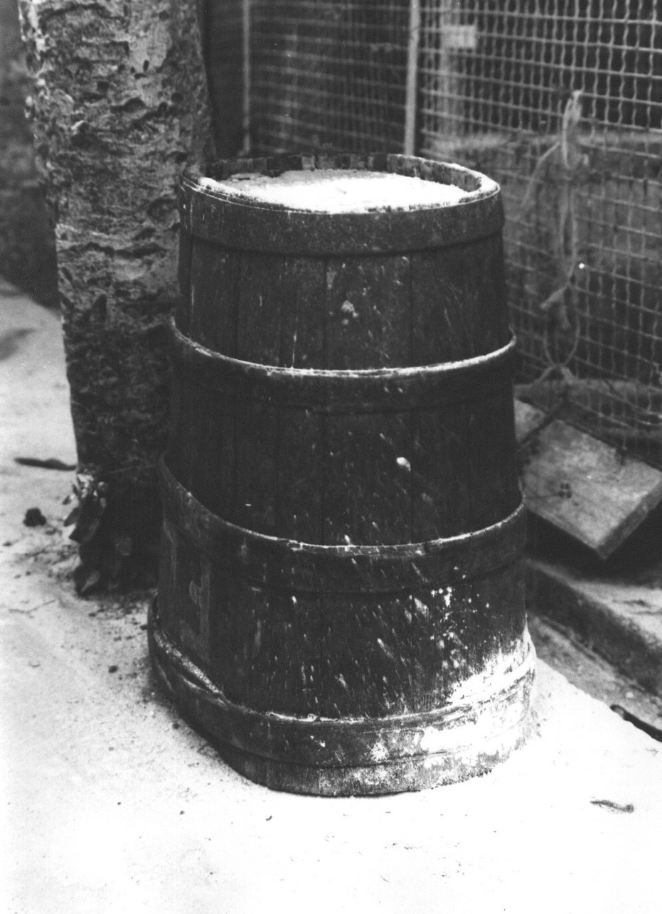 bigoncia, bigonce, recipienti - Ortonovo (sec. XX)