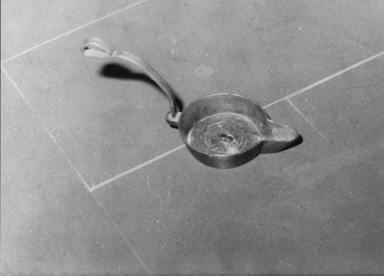 lucerna, mezzi d'illuminazione - Aulla (sec. XIX)