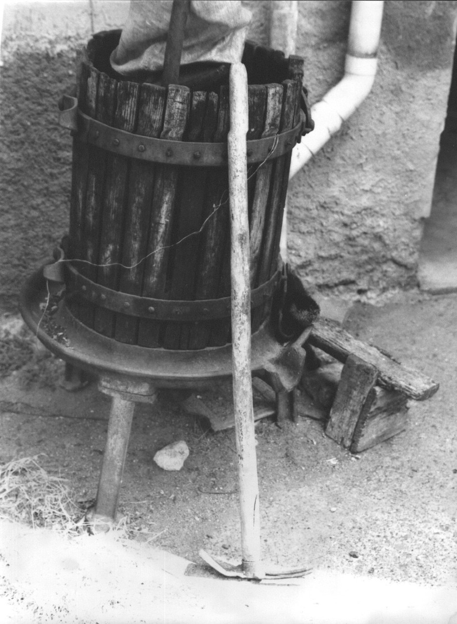 zappetta, attrezzi agricoli - Ortonovo (sec. XX)