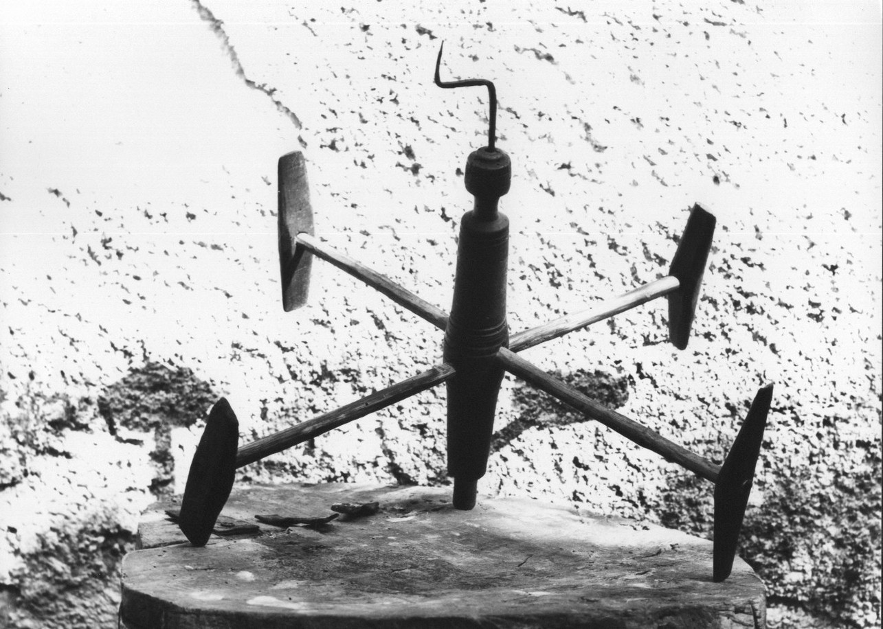 aspo, attrezzi per la filatura - Valbrevenna (sec. XIX)