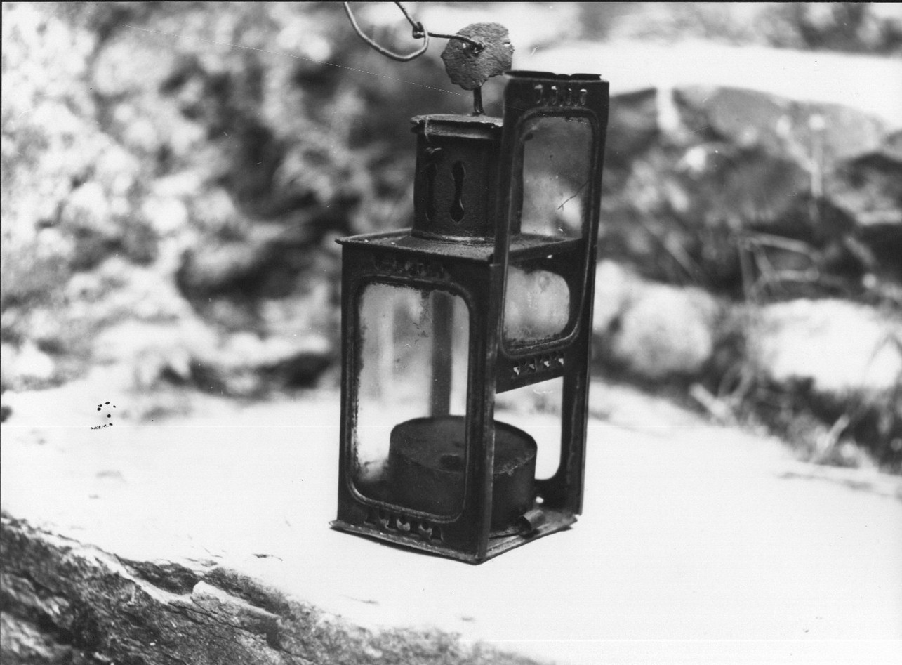 lanterna, mezzi d'illuminazione - Valbrevenna (sec. XIX)