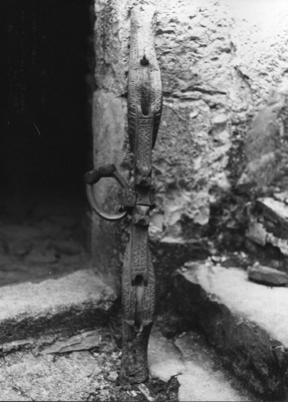 giogo, gioghi a coppia, attrezzi agricoli - Reneuzzi (sec. XIX)