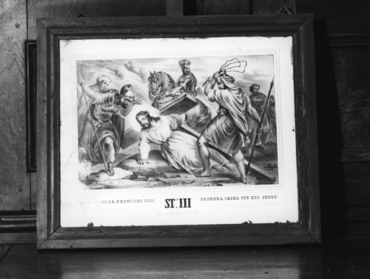 stazioni della via crucis (stampa, serie) - ambito parigino (fine sec. XIX)