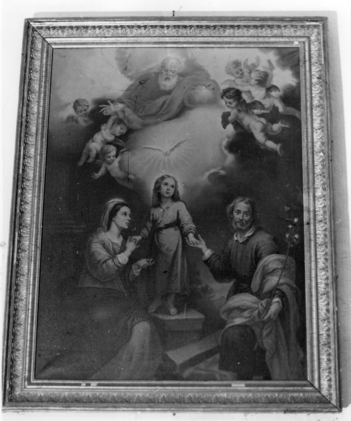 Sacra Famiglia (stampa) - ambito ligure (prima metà sec. XX)