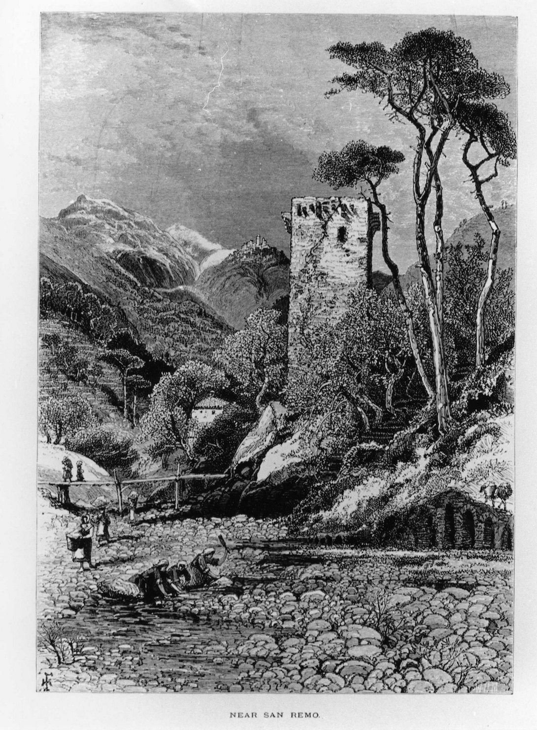 paesaggio (stampa) di Fenn Harry (ultimo quarto sec. XIX)