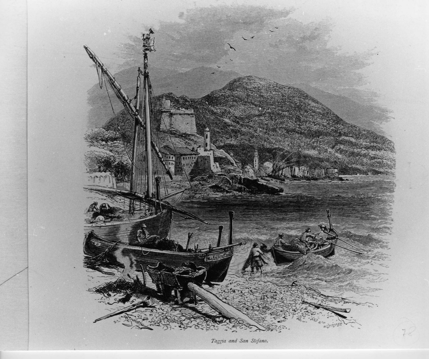 paesaggio (stampa) di Fenn Harry, Whymper (ultimo quarto sec. XIX)