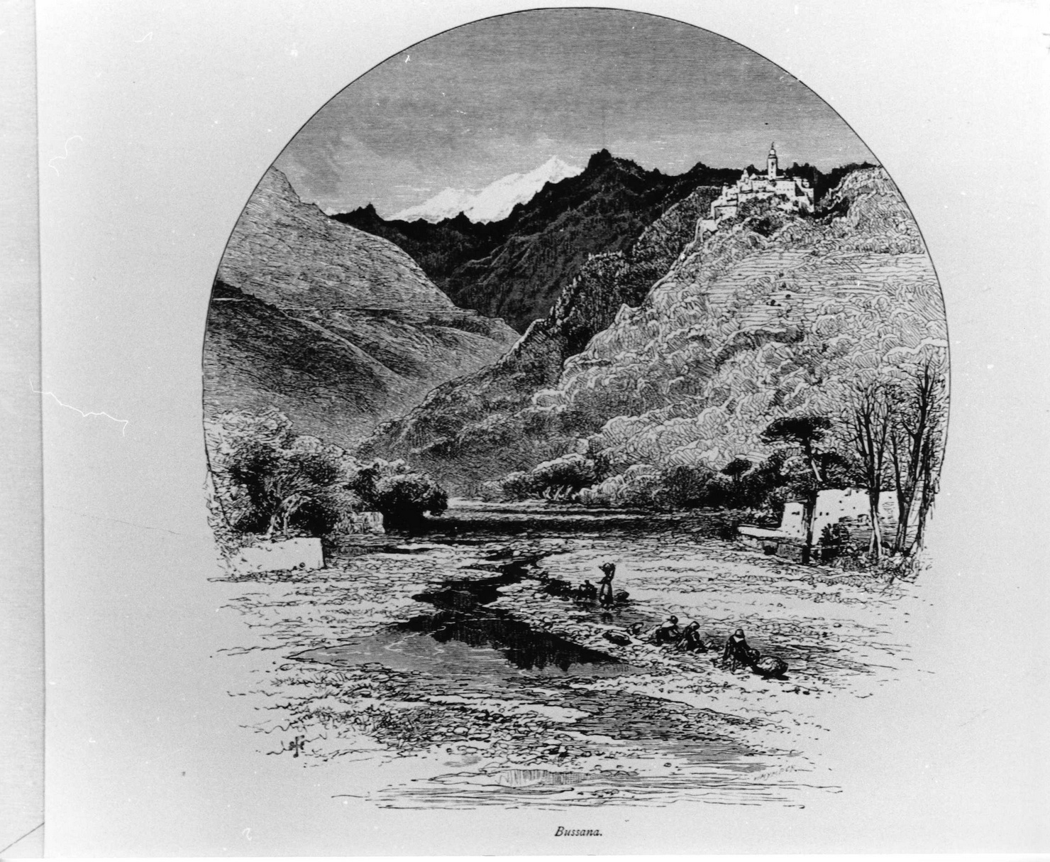 paesaggio (stampa) di Fenn Harry, Whymper (ultimo quarto sec. XIX)