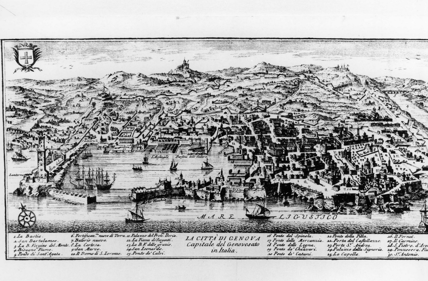 carta geografica (stampa) - ambito italiano (?) (sec. XVII)