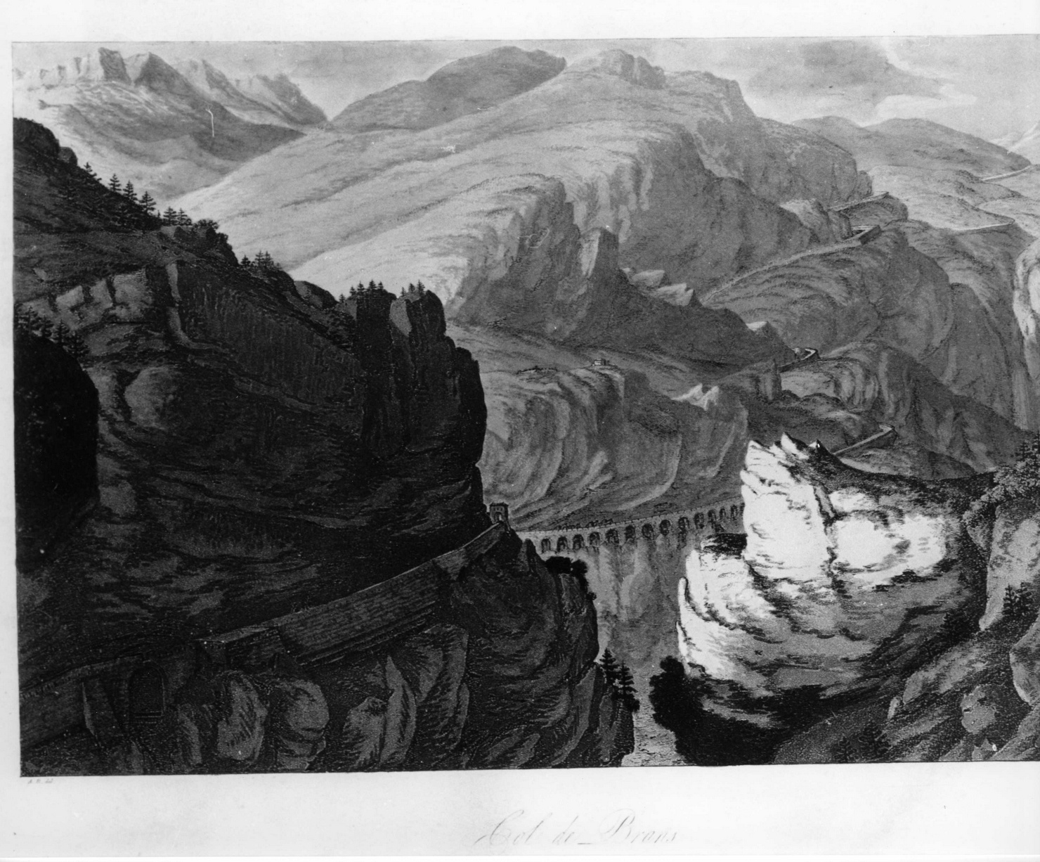 paesaggio (stampa a colori) di Apostool Cornelis, Beaumont Jean Francois (sec. XVIII)