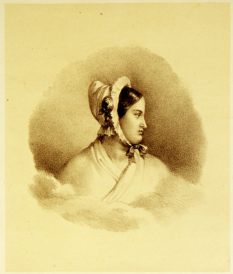 RITRATTO DI DONNA (stampa) - ambito italiano (secc. XIX/ XX)