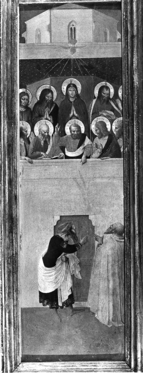 Pentecoste (dipinto, elemento d'insieme) di Guido di Pietro detto Beato Angelico (metà sec. XV)