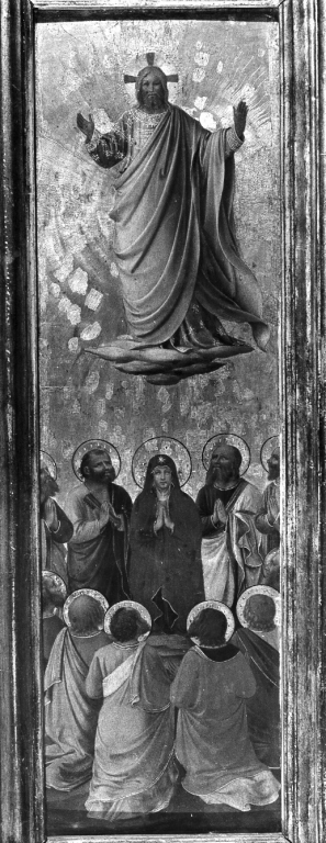 ascensione di Cristo (dipinto, elemento d'insieme) di Guido di Pietro detto Beato Angelico (metà sec. XV)