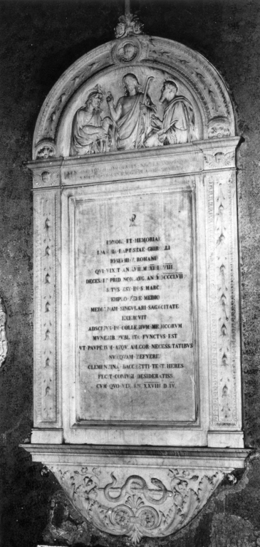 monumento funebre - ambito romano (sec. XIX)