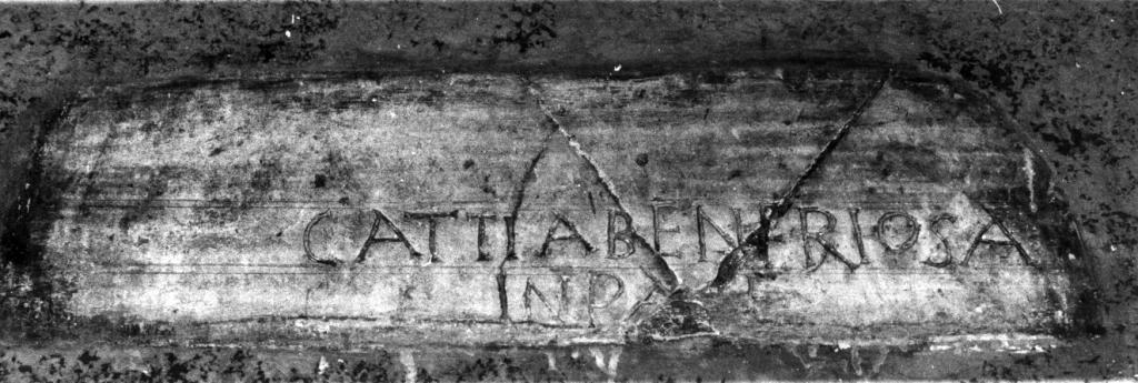 lapide tombale, frammento - ambito romano (sec. III)