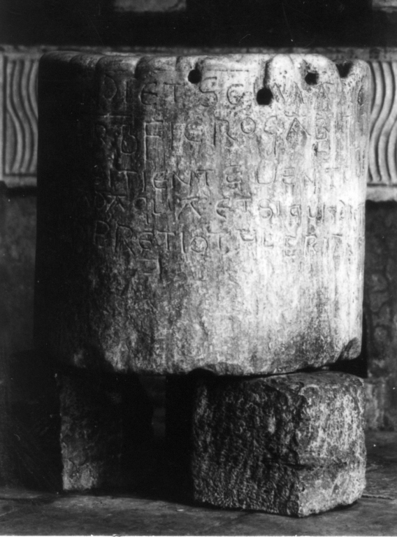 puteale - ambito romano (secc. IX/ X)