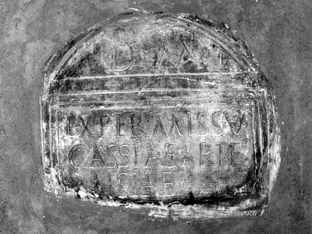 lapide - ambito romano (sec. III)