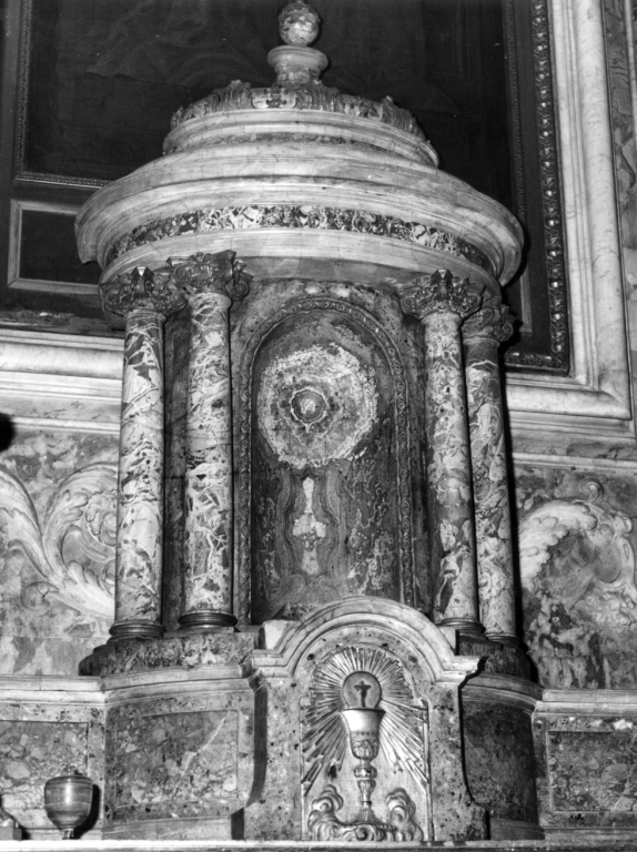 tabernacolo - a tempietto di Barigioni Filippo (sec. XVIII)