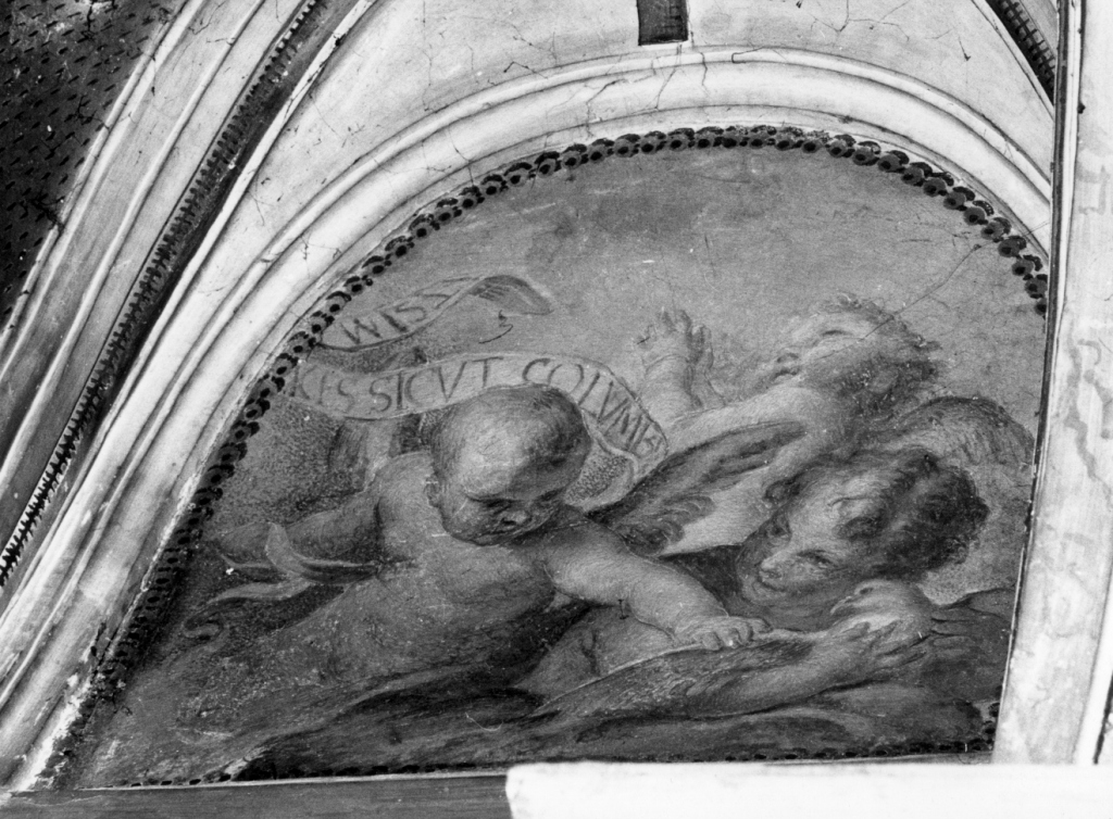 angioletti con simboli dell'Innocenza (dipinto) di Maratta Carlo (sec. XVII)