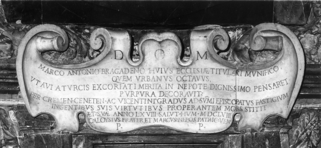 lapide tombale di Raggi Antonio (sec. XVII)