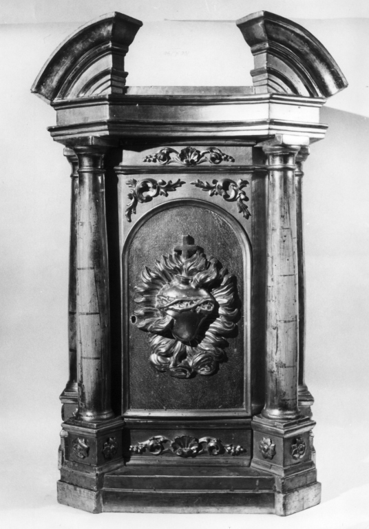 tabernacolo - a tempietto - ambito romano (inizio sec. XIX)