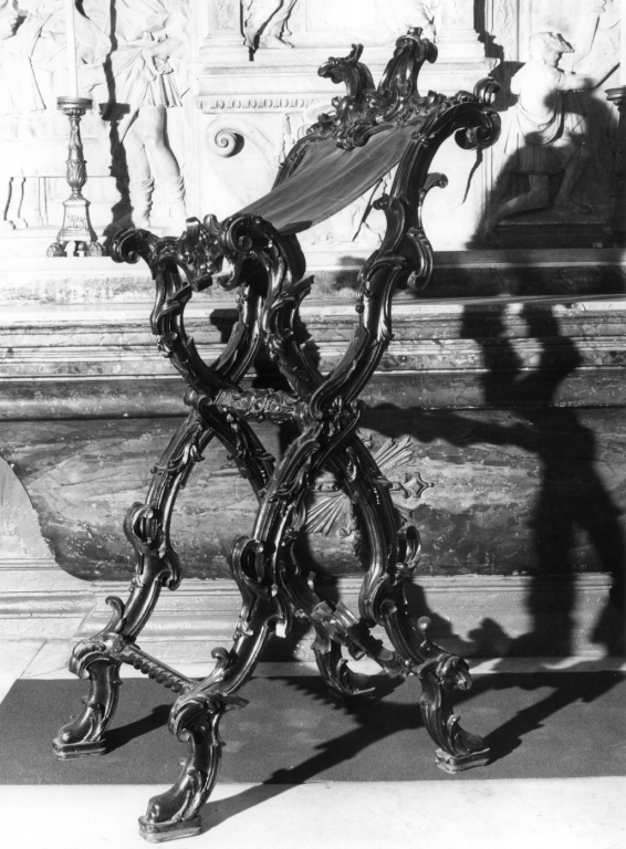 leggio - ambito romano (prima metà sec. XVIII)