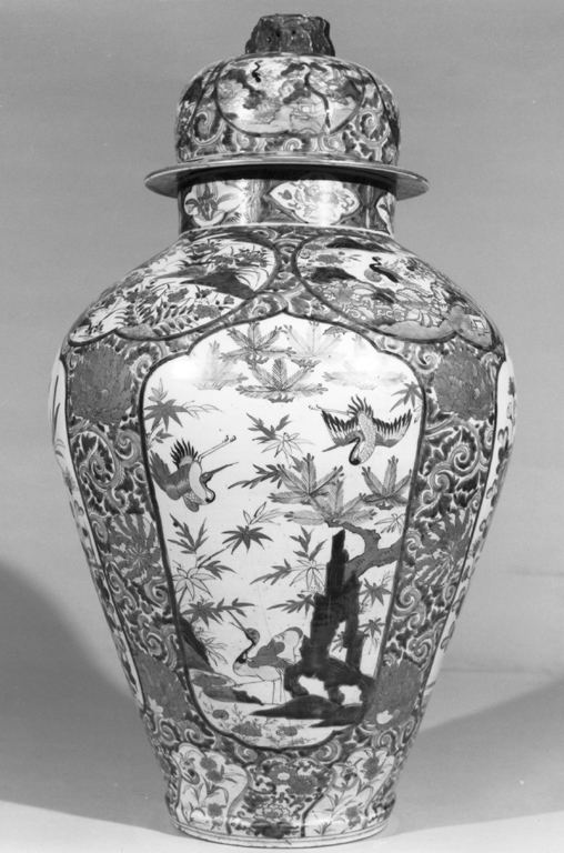 vaso, coppia - ambito giapponese (sec. XVIII)