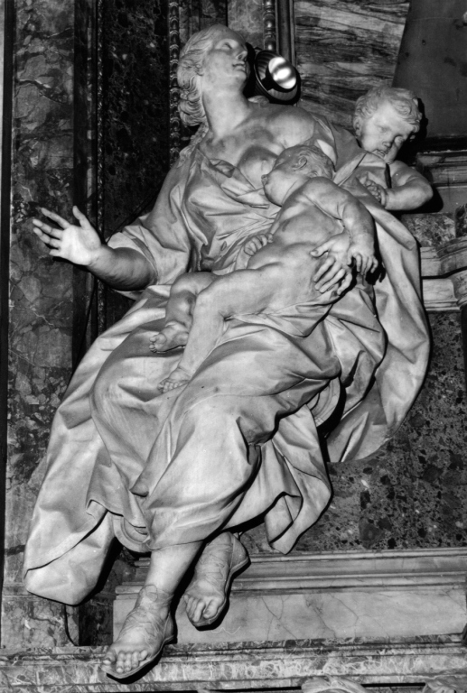 allegoria della Carità (statua) di Bracci Pietro (sec. XVIII)