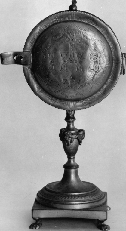 teca eucaristica - ambito romano (sec. XIX)