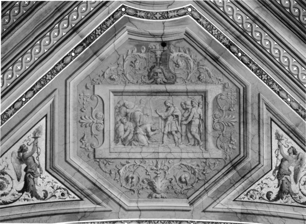 scena biblica (decorazione pittorica, serie) di Gagliardi Pietro (sec. XIX)