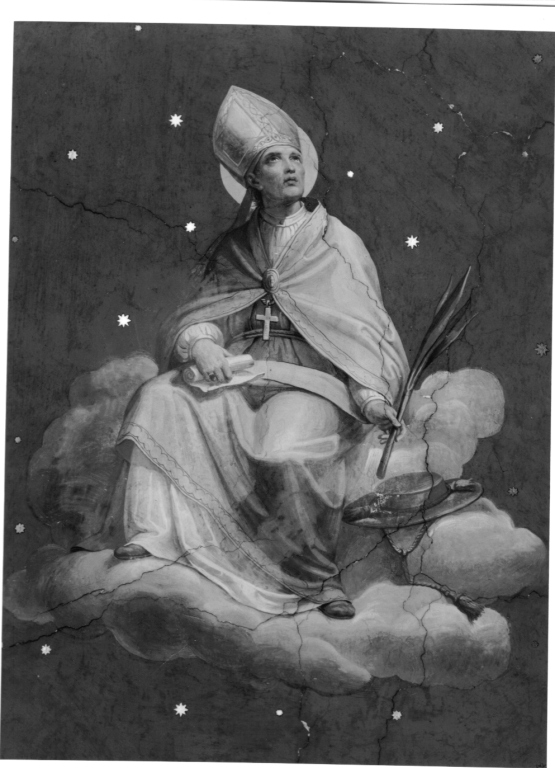 Sant'Agostino (soffitto dipinto, ciclo) di Gagliardi Pietro (sec. XIX)