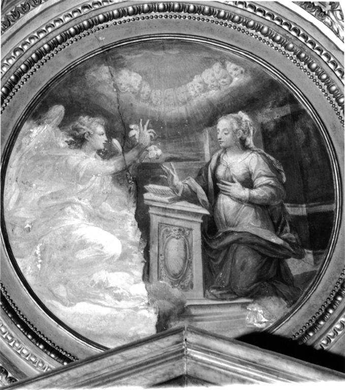 Annunciazione (dipinto) di Nucci Avanzino (sec. XVI)