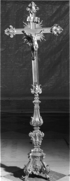 croce d'altare - ambito romano (sec. XVIII)