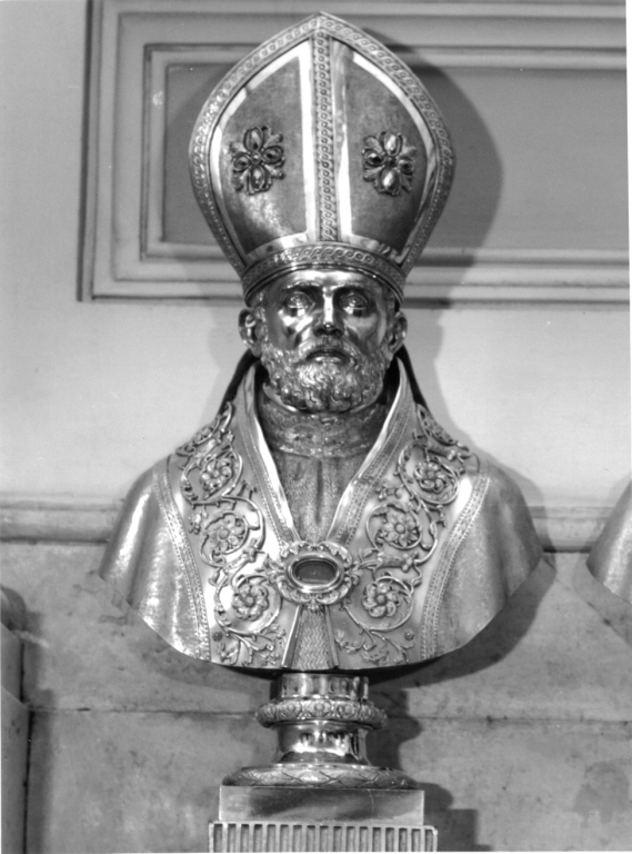 San Fulgenzio (reliquiario - a busto) di Spagna Giuseppe III (sec. XIX)