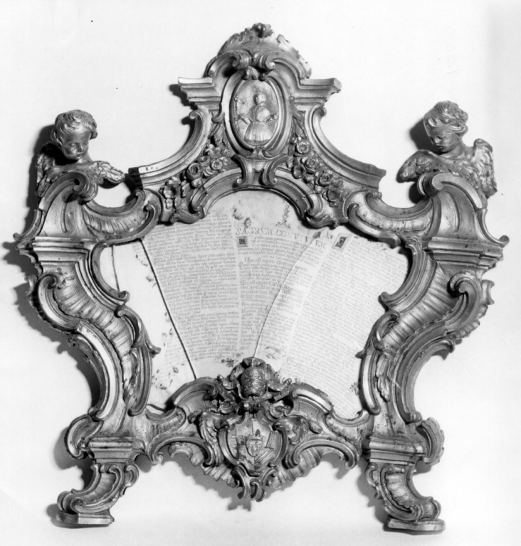 cartagloria, coppia di Guarnieri Carlo (seconda metà sec. XVIII)