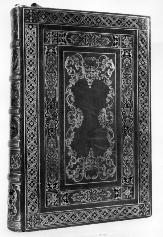 coperta di libro liturgico - bottega romana (sec. XIX)