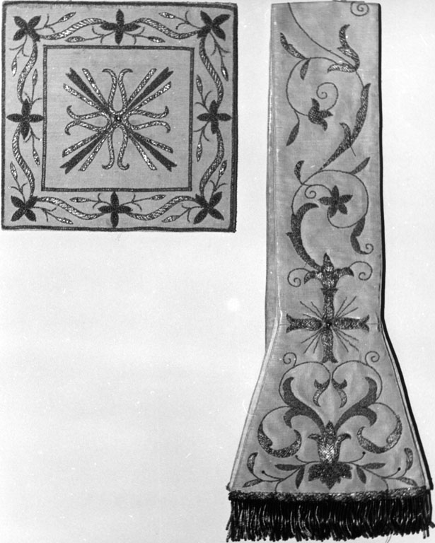 stola - manifattura romana (fine/inizio secc. XIX/ XX)